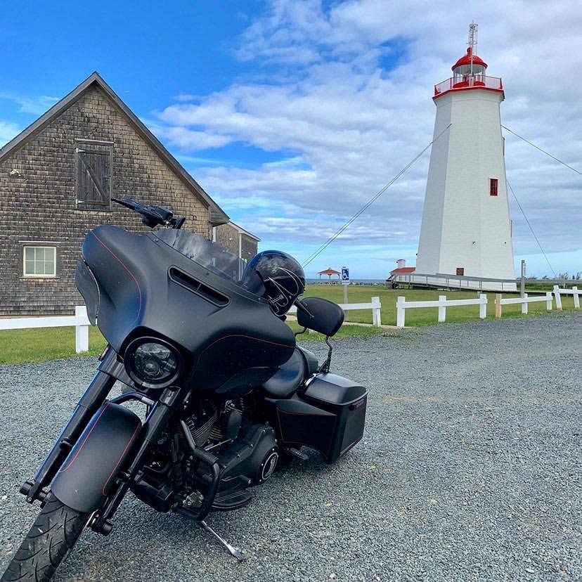 Motorcycle in the Maritimes